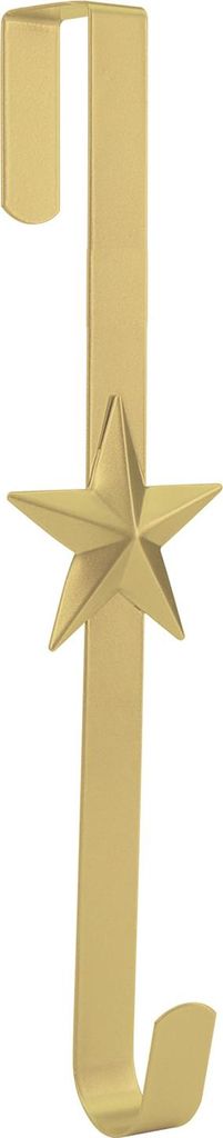 Weihnachtskranzhaken Stern Schneeflocke Weihnachtsbaum Elemente Metall Türhänger Über der Tür Haken Kleiderbügel