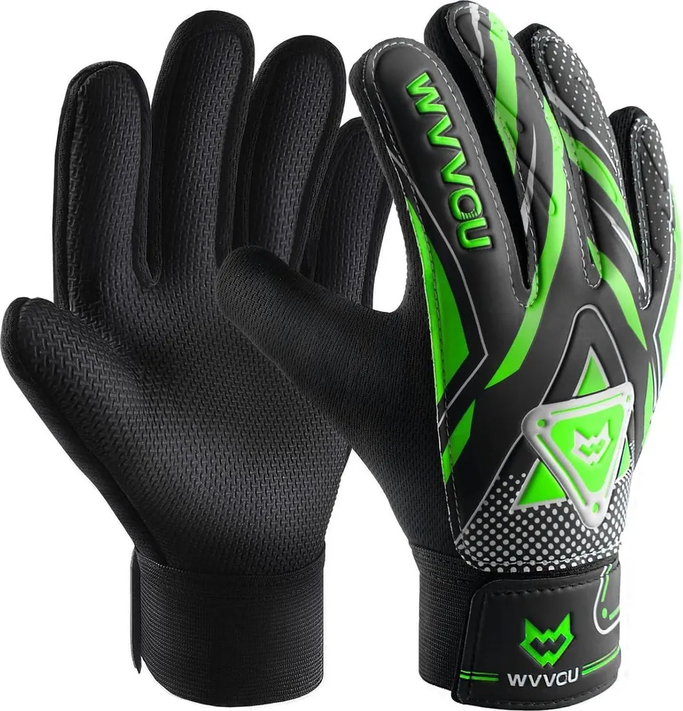 Gants de football enfants antidérapants avec protection poignets renforcée