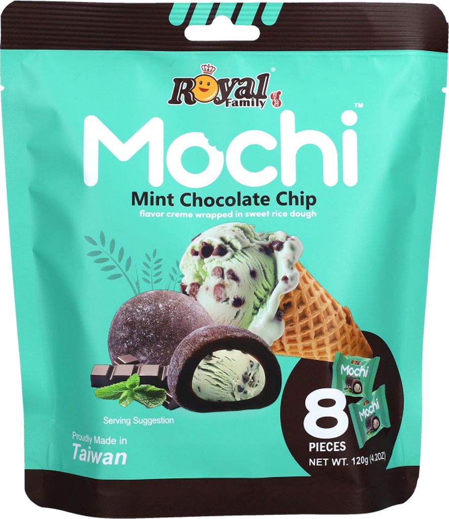 Royal Family Mochi Mint Chocolate Chip jednotlivo balené Obrázok produktu 