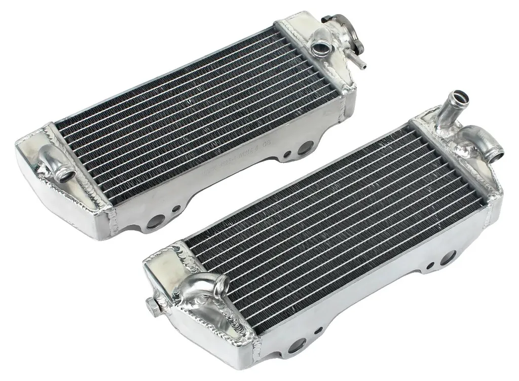 Radiateur KTM 300 EXC Refroidissement Renforcé en Aluminium Poli TIG