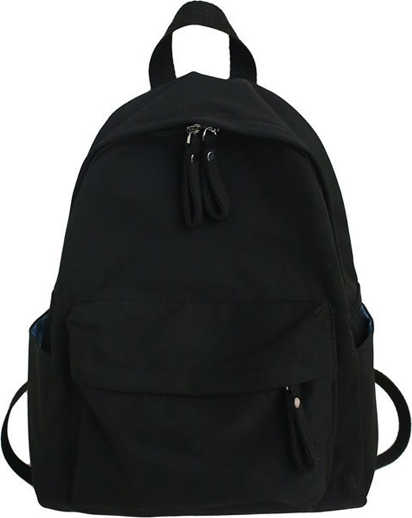 Studentenrucksack, große Kapazität, tragbar, einfarbig, lässig, für Männer und Frauen, Erwachsene, Schultasche, Büchertasche, Schulbedarf