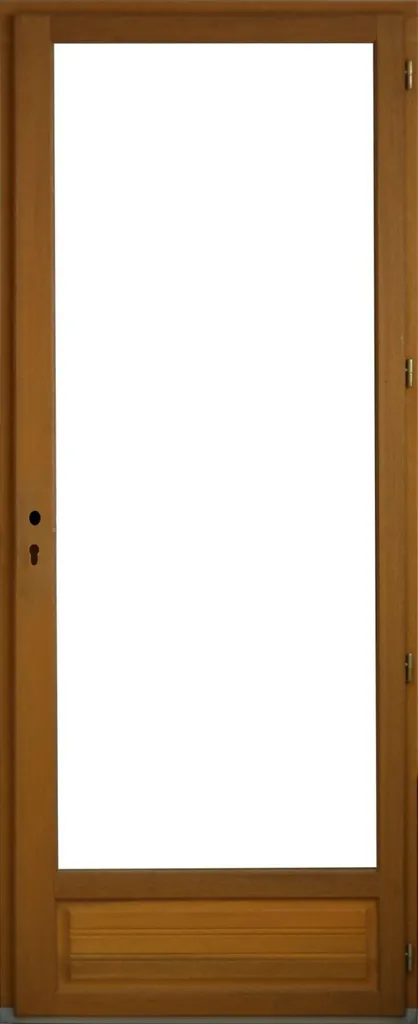 Porte Fenêtre Bois 1 Vantail 205x80 : Solution Isolation et Lumière