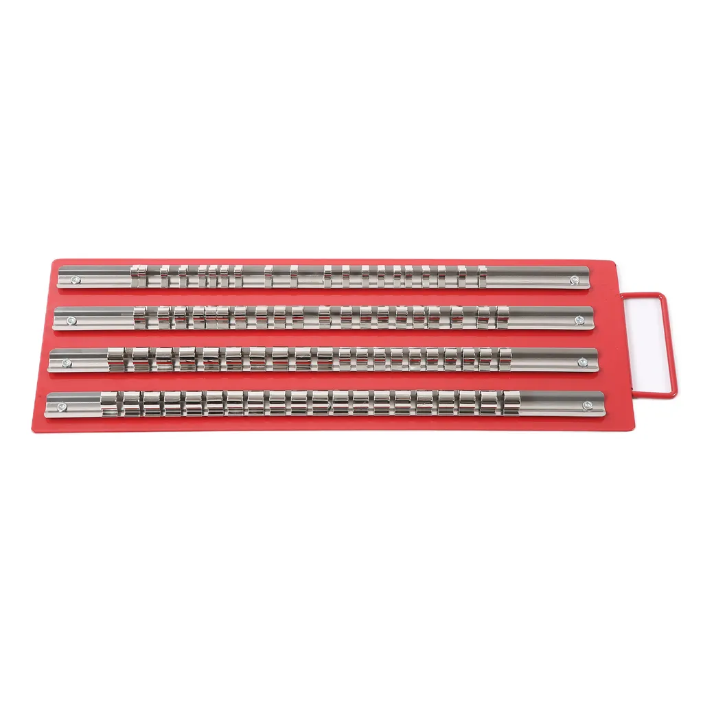 Support de prises multiples à enfoncer blanc avec fixation murale stable