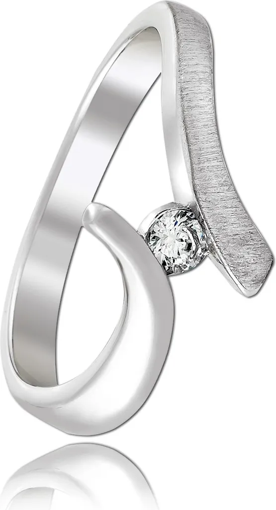 Bague Argent 925 Anti-Allergie Balia Taille 56 Anneau Blanc Durable