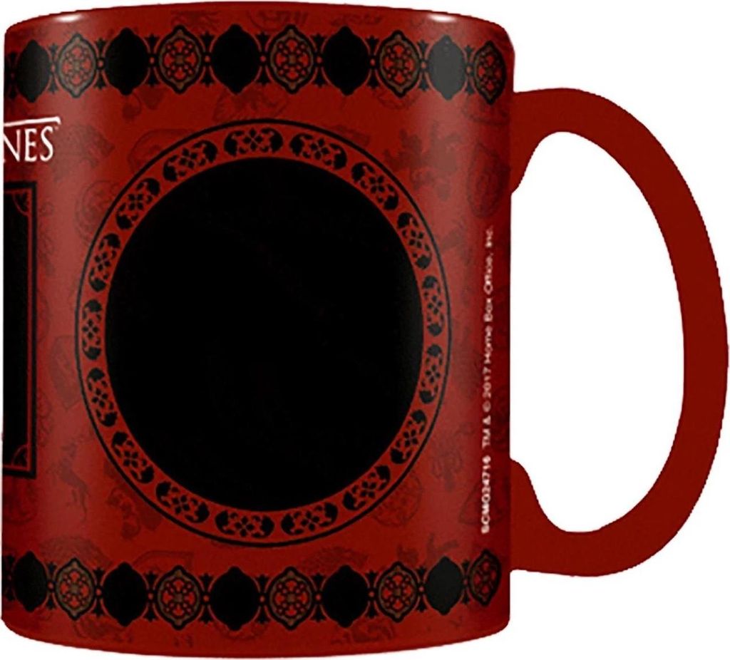 Game of Thrones - Tasse mit Farbwechsel, "Lannister", 315ml CD1868 (Einheitsgröße) (Rot)