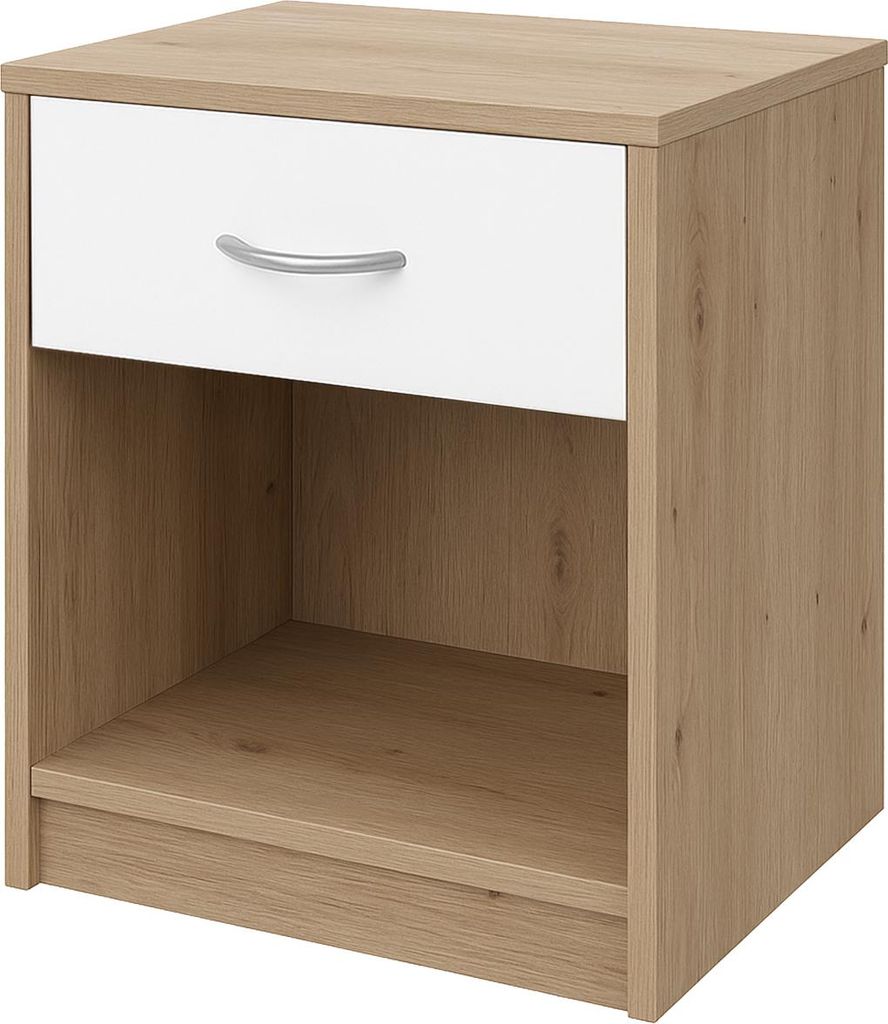 Nachtschrank Nina mit Schublade Produktbild 