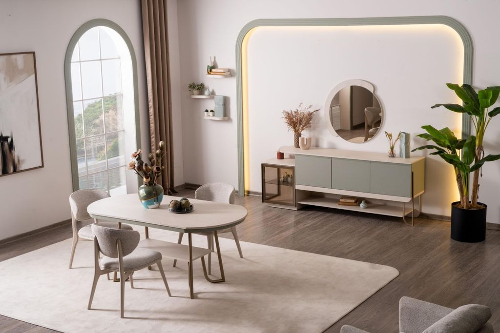 Esszimmer-Set – gemütliche Atmosphäre und Stil für Ihr Zuhause.