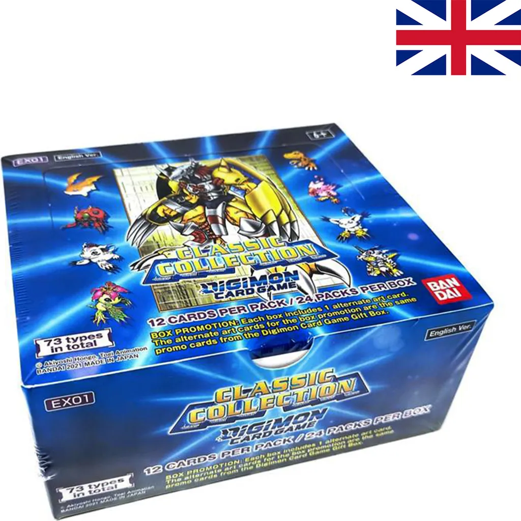 Complétez votre Deck Digimon Classic Collection avec cette Display - 8