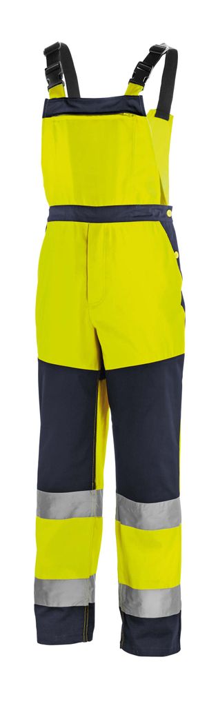 TEXXOR Warnschutz Latzhose BUFFALO Gr. 110 gelb/marine