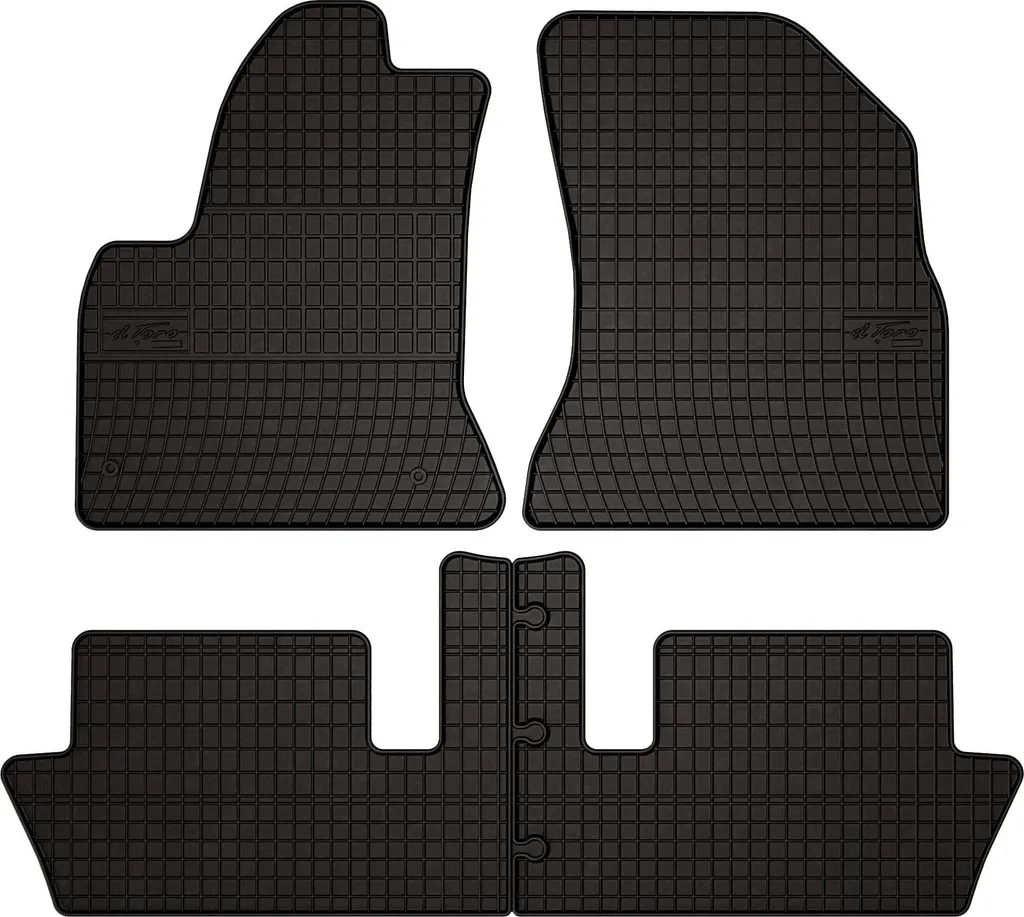 Tappetini All-Weather Citroen C4 Picasso I 2006-13 - Gomma Ninja