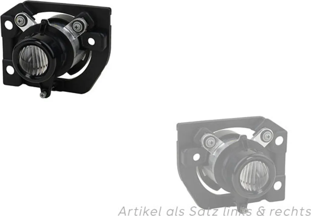 Paires d'antibrouillards avant pour Fiat 500 série 312 après 2015