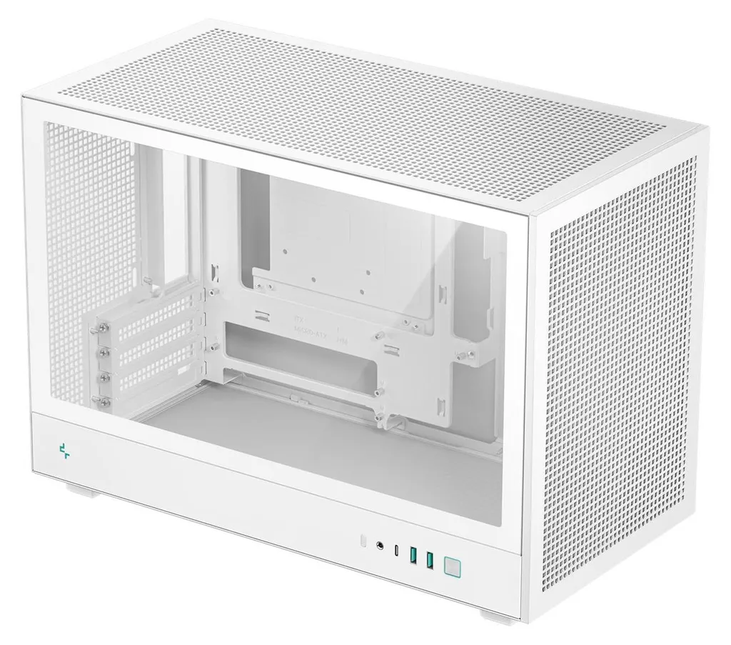 Boîtier Deepcool CH260 WH Blanc PC Micro-ATX compact performant
