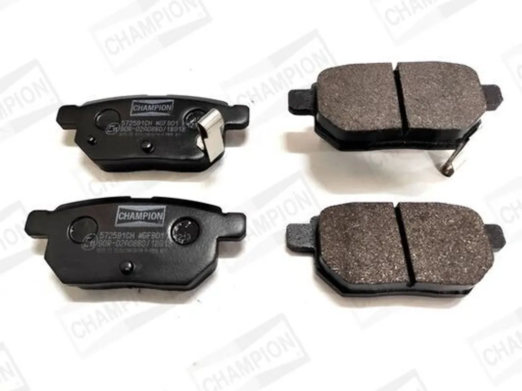 Plaquettes de frein CHAMPION 572591CH OE 0446652140 pour Toyota Auris