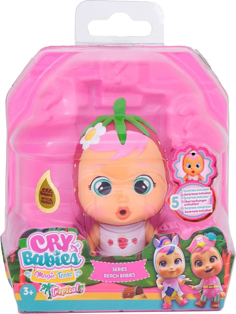 TM Toys CryBabies BeachBabies Ella bambola IMC910362 Immagine del prodotto 