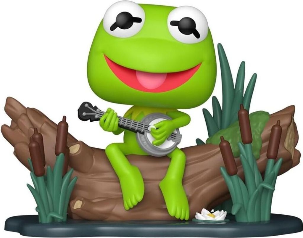 The Muppets POP! Deluxe Vinyl Figur Kermit with Banjo 9 cm