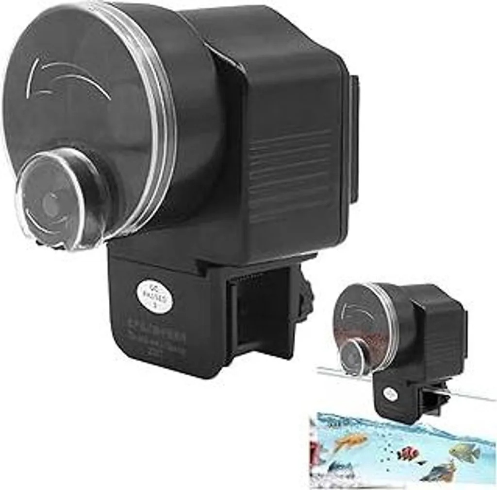 Mangiatoia Automatica Pesci 60ml: Dispenser Timer per Acquario