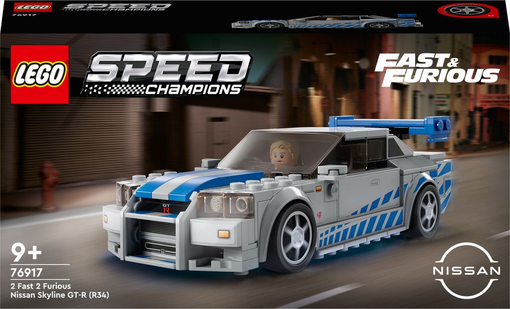 kou LEGO Speed Champions Nissan Skyline GT-R R34 76917 + torebka
