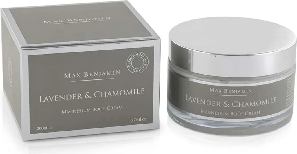 Crème Corporelle Max Benjamin Lavande Camomille et Magnésium 200 ml