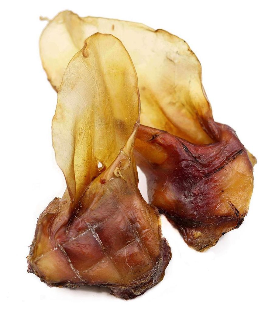 Rinderohren getrocknet mit Muschel für Hunde 5 Kg Produktbild 