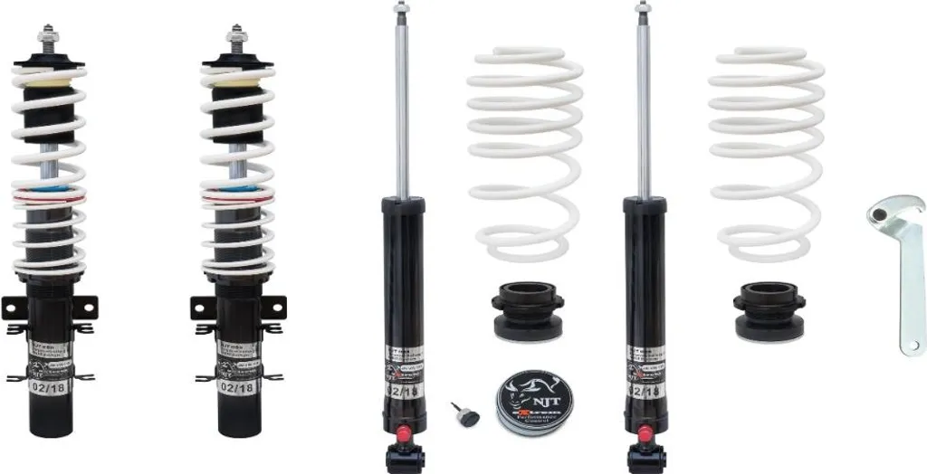 Kit combinés filetés JOM NJT eXtrem Seat Ibiza 6J - Dureté réglable