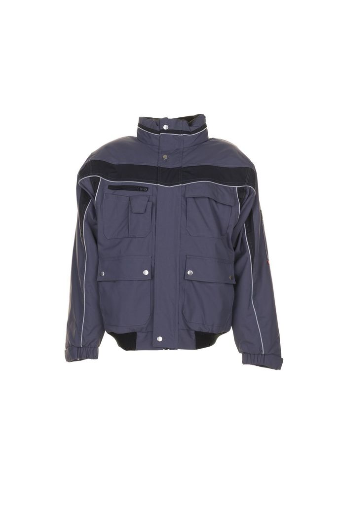PLANAM unisex Arbeitsjacke PLALINE schiefer, schwarz Größe M