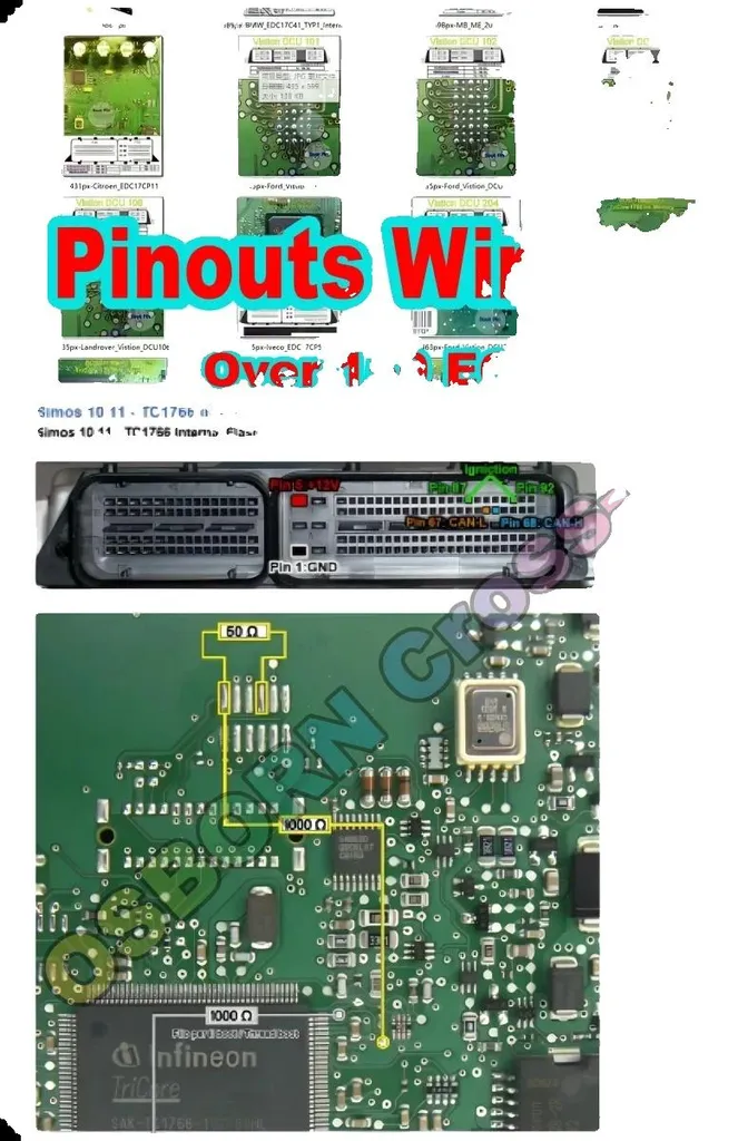 Fichier de brochage ECU complet pour câblage moteur multi-marques