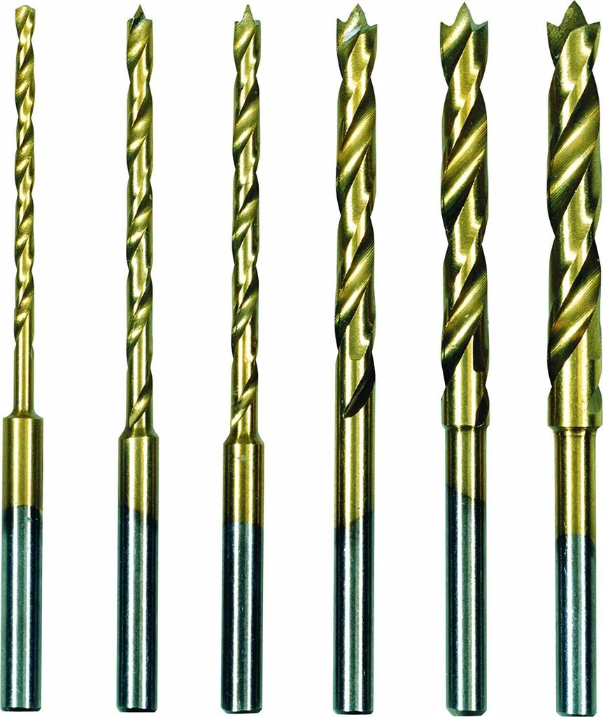Proxxon Micromot HSS Spiralbohrersatz 6-teilig Ø 1,5 bis 4 Produktbild 