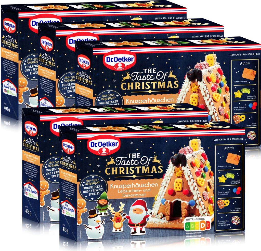Dr.Oetker-Knusper-Häuschen Lebkuchenhaus Advent Weihnachten Produktbild 