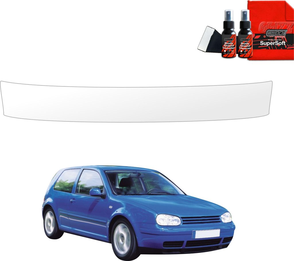 Schutzfolie für Ladekante - Volkswagen Golf 4 Hatchback 3D (1997-2003) Grizz Protector