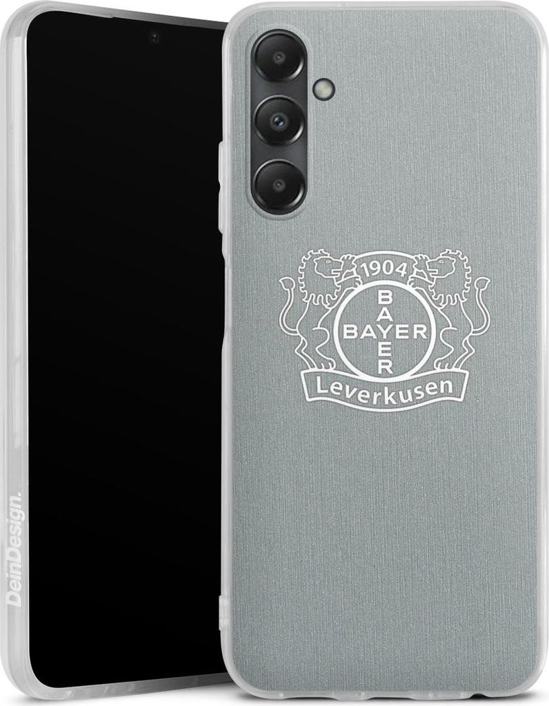 DeinDesign Handyhülle für Samsung Galaxy A05s Silikon Hülle Case Smartphone Schutzhülle Bayer 04 Leverkusen Offizielles Lizenzprodukt Wappen