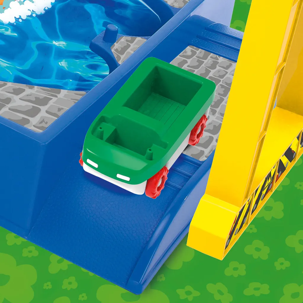 AquaPlay ContainerPort Set de Jeu avec Grue Pivotante et Écluse Mobile - 2