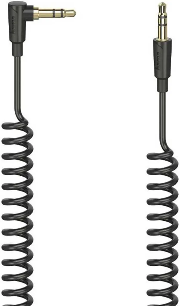 Cavo AUX Auto Jack 3.5mm Spiralato 90° Flexi-Slim - Ordine sul Cruscotto