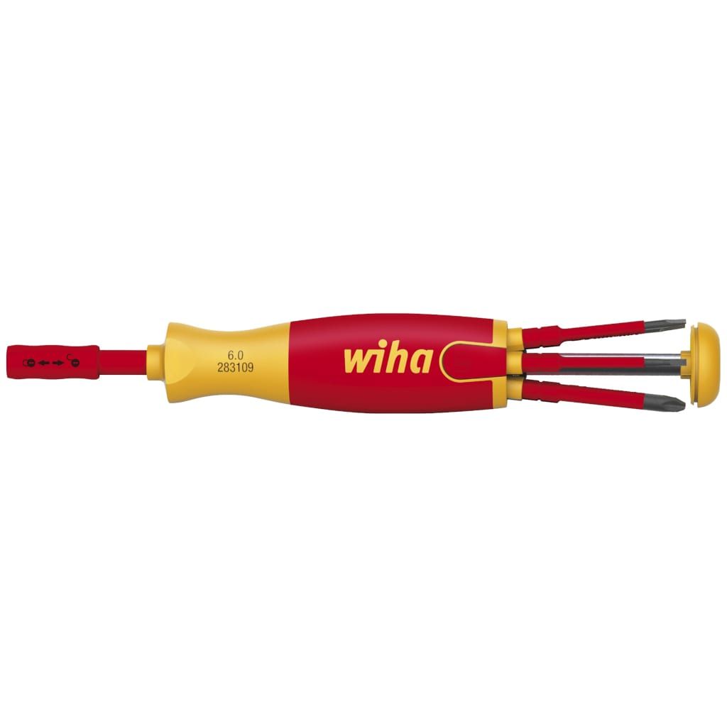 Wiha Schraubendreher mit Bit Magazin LiftUp electric