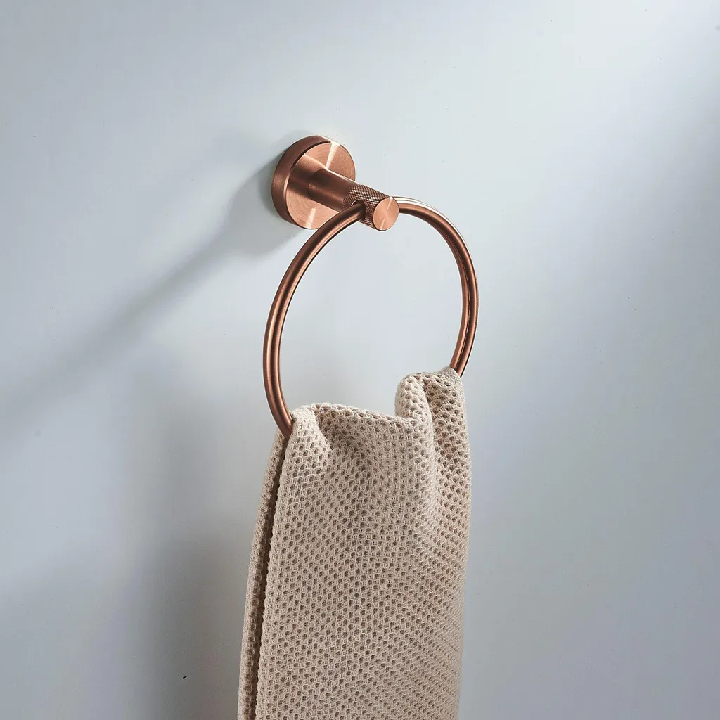 Appendino REA RING 6610 Modern Rame - Gancio Bagno Alta Qualità - 2