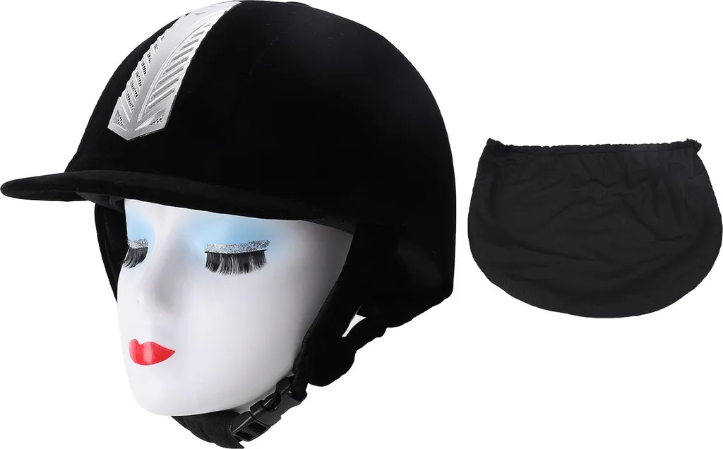 Casque d'équitation réglable en acier inoxydable respirant Modèle PRO
