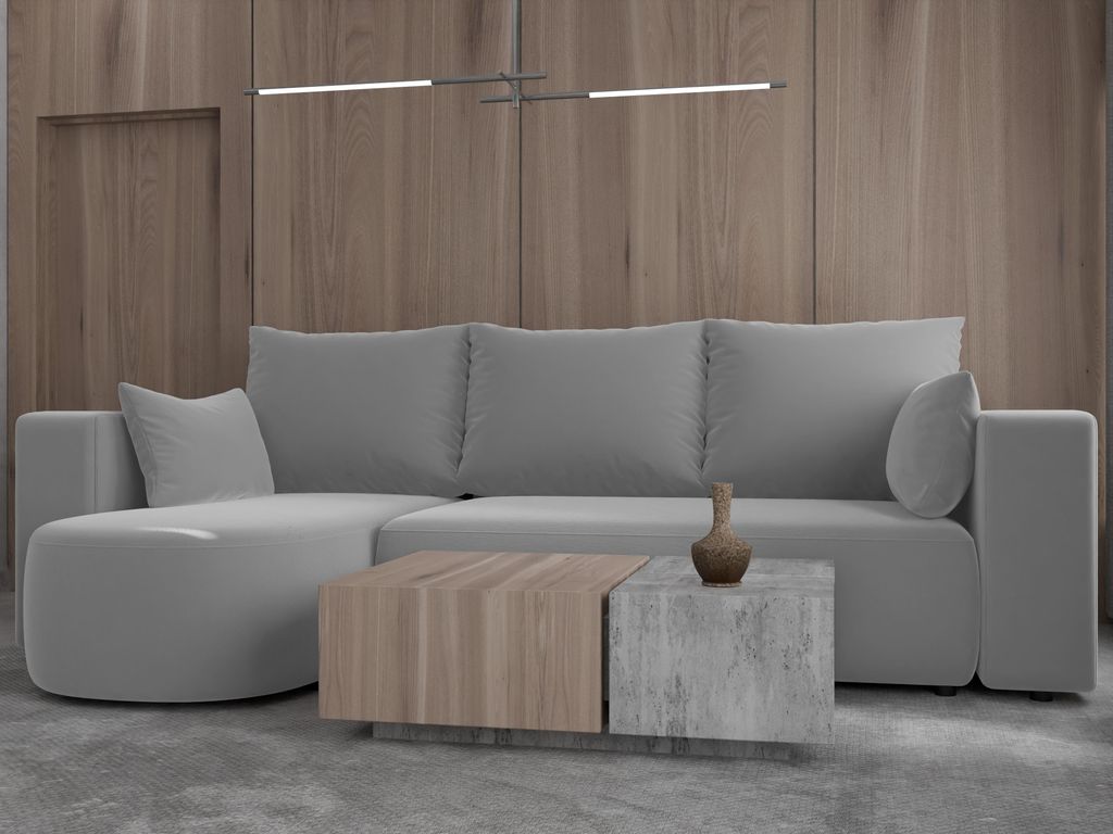 4ALL HOME Ecksofa mit Schlaffunktion Tivo 246x145 cm - Produktbild 