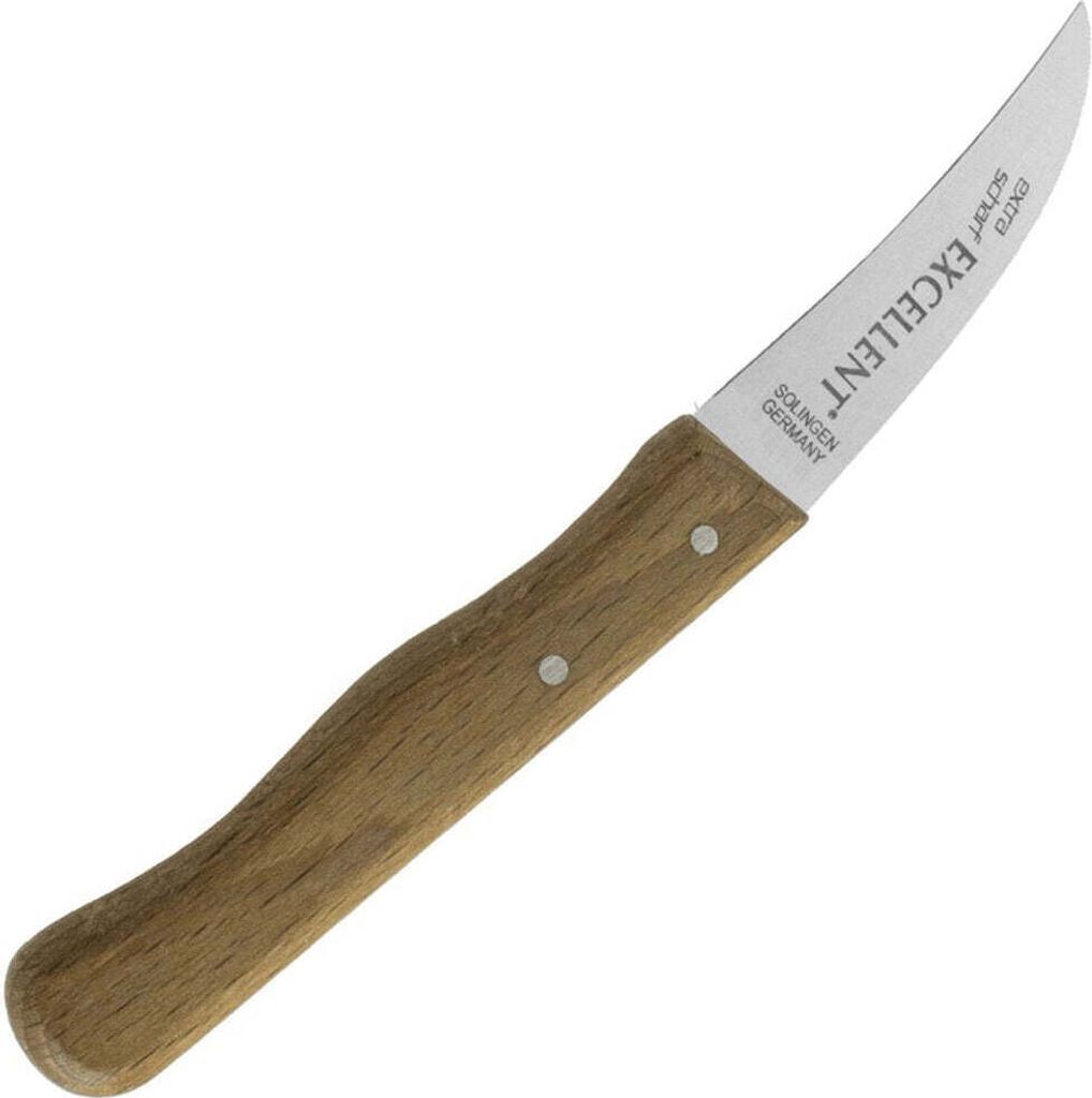 Obstmesser - Gemüsemesser aus Solingen - gebogene Schneide Produktbild 