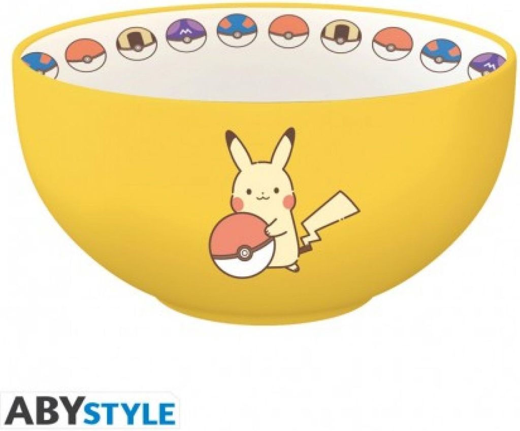 POKEMON - Bowl - 600 ml - "Pikachu Electric Type" - Cardboard box