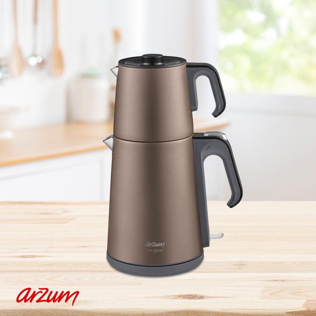 Samovar Con Teiera, Bollitore Russo Elettrico - Premium, SAMORAI 1 Porcelain 454520