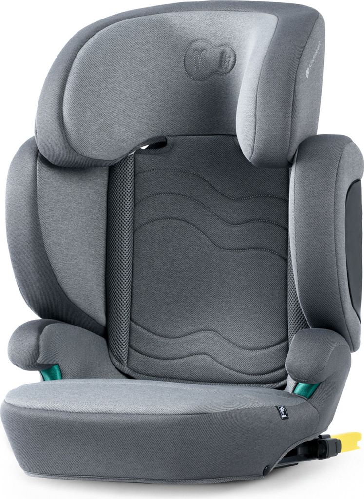 Kinderkraft XPAND 2 i-Size Kindersitz (100-150 cm) - ISOFIX - DUO EXPAND SYSTEM - SPS & H-GUARD SYSTEM - ab 3,5 bis 12 Jahre - Grau