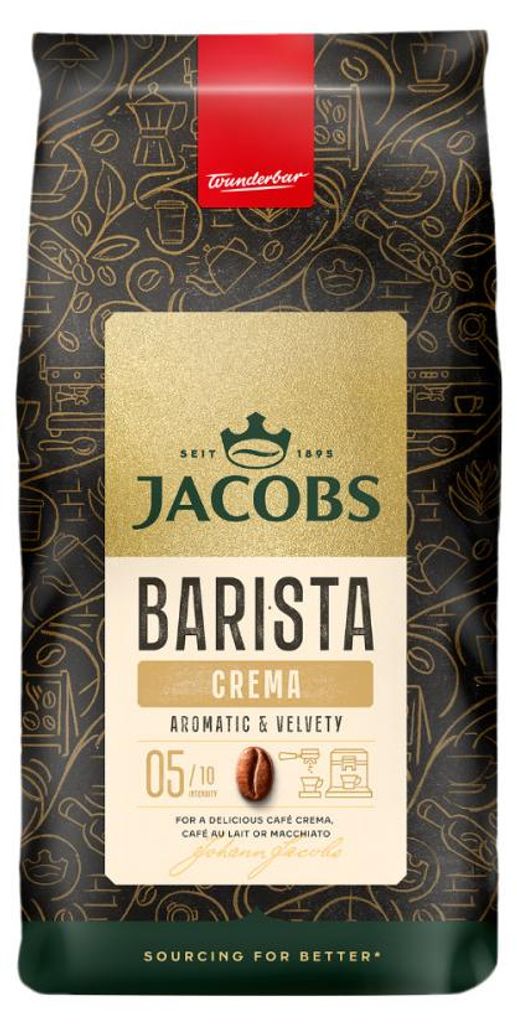 Kawa ziarnista JACOBS CREMA, 1 kg Zdjęcie produktu 