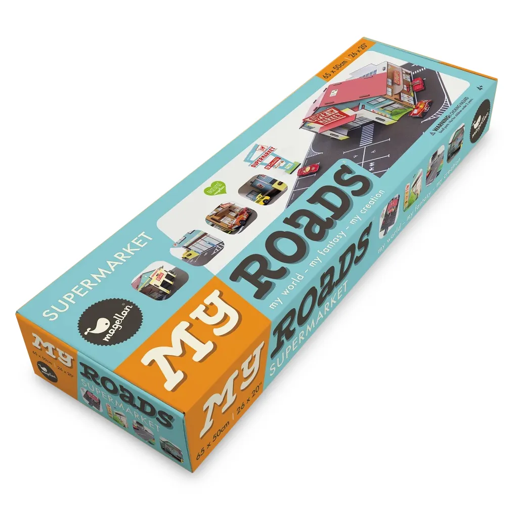 Supermarché MyRoads de Magellan - Jeu de Simulation et Circuit Urbain