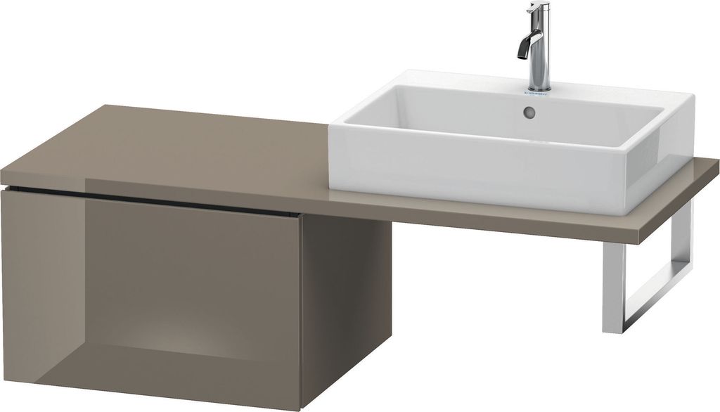 Duravit Duravit Konsolenunterschrank L-CUBE 400x620x547mm flan gr hgl