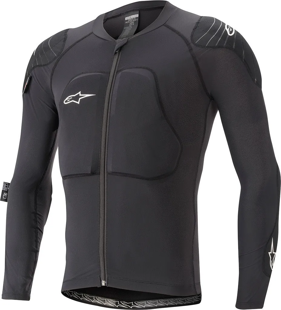 Veste de Moto Textile Alpinestars Ls Pgon Lt Noir Légère et Résistante
