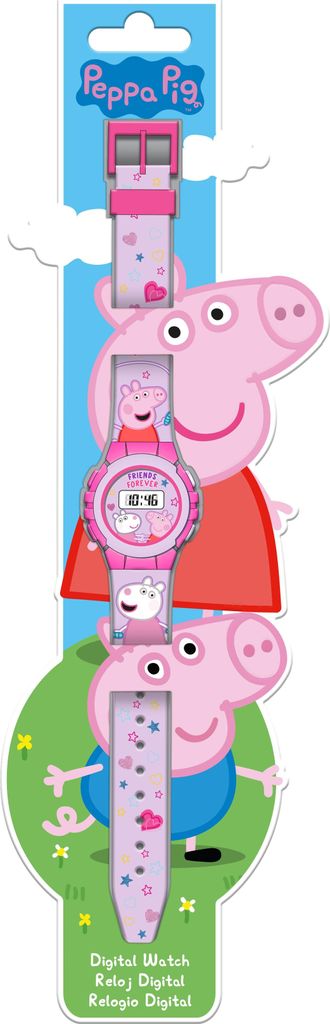 KIDS EUROSWAN Peppa Pig - Kinderuhr PP09046