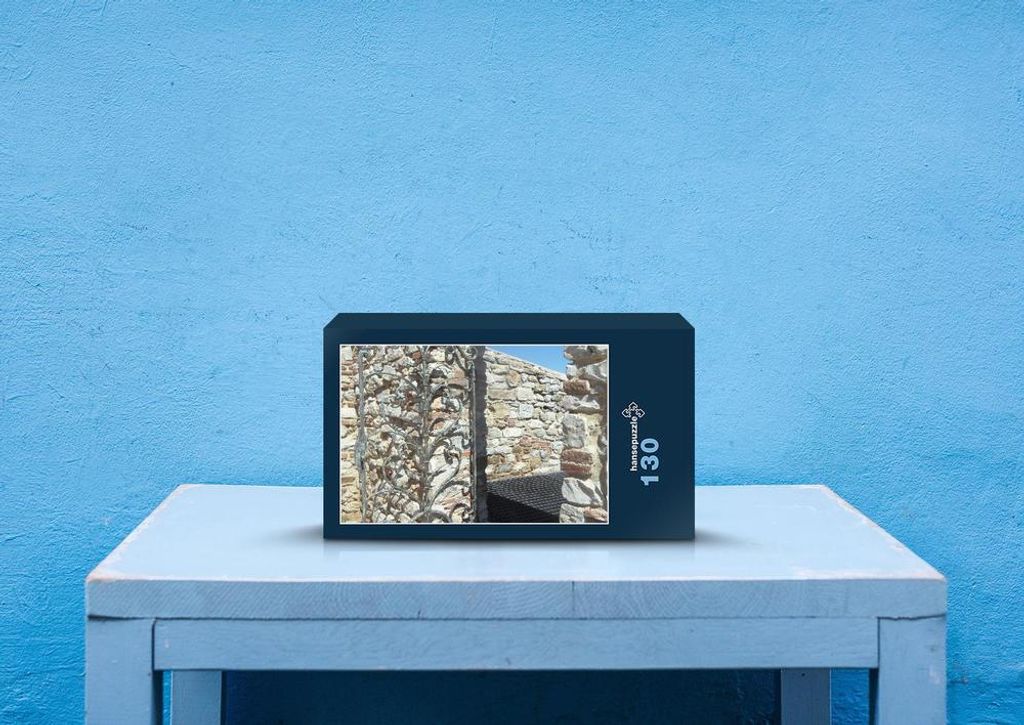 hansepuzzle 67808 - Toskana Puzzle, 130 Teile, Orte, 28,7 x 20,0cm mit hochwertiger Aufbewahrung, Kartonbox und wiederverschließbarem Beutel