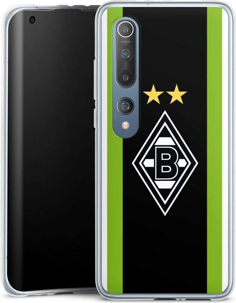 DeinDesign Handyhülle für Xiaomi Mi 10 Silikon Hülle Case Smartphone Schutzhülle Borussia Mönchengladbach Gladbach Logo
