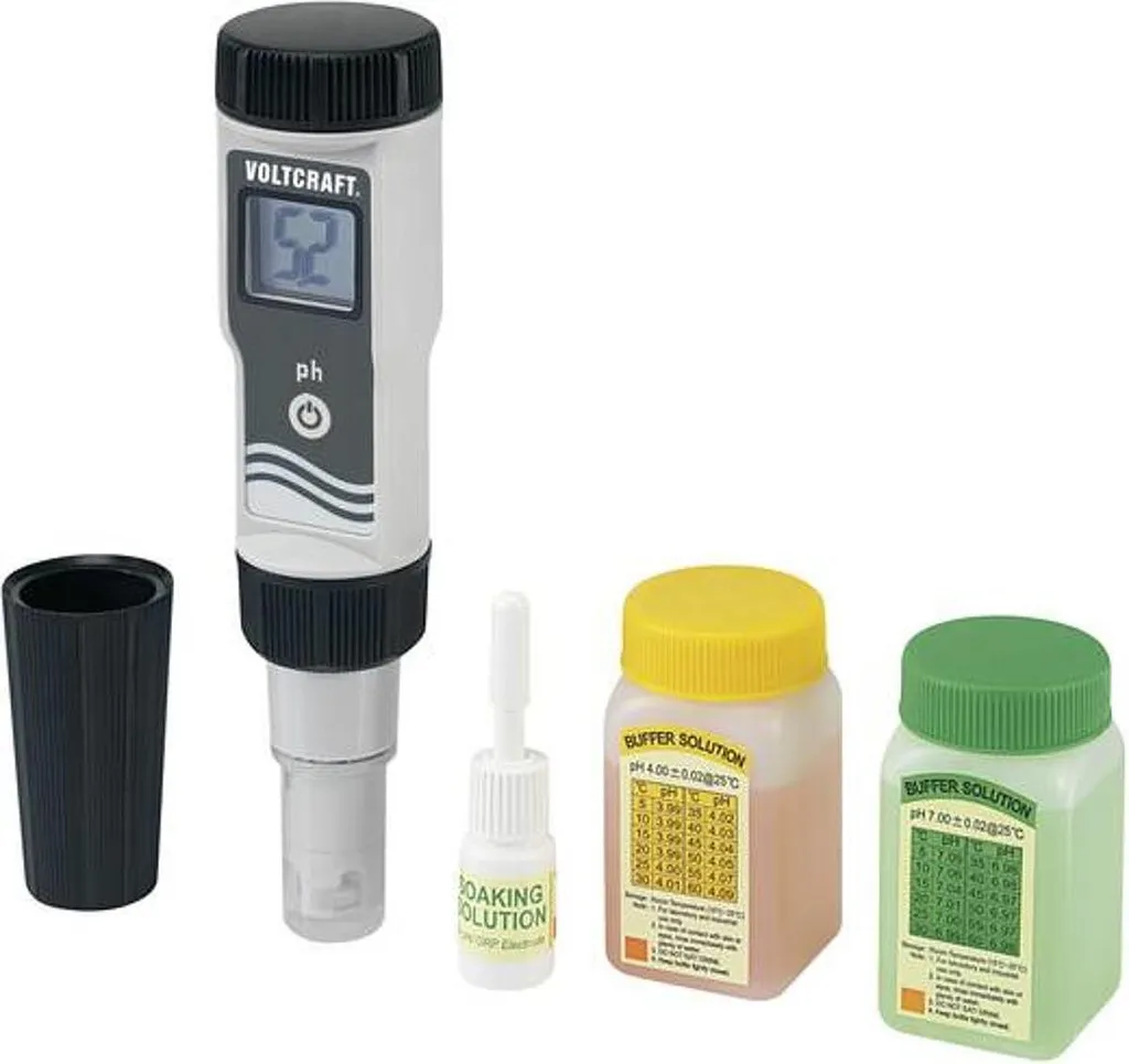 Voltcraft PHT-02 ATC pH Meter Stick | Digital Tester IP57 Acquari