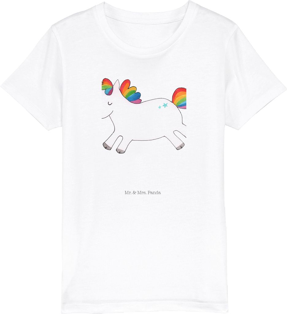 Mr. & Mrs. Panda Kleinkinder T-Shirt Einhorn Happy 7-8 Produktbild 
