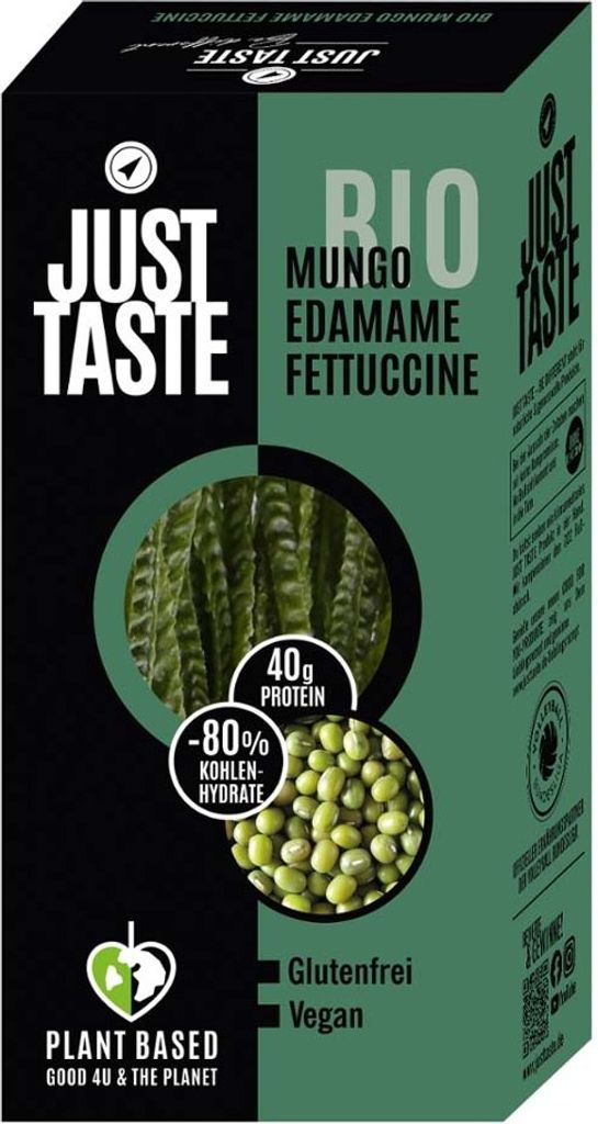Just Taste - Mungo Edamame Fettuccine - 250g